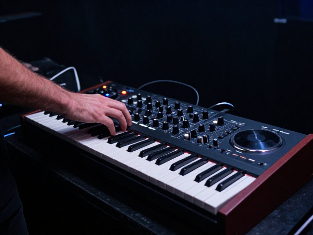 DJ夜店打碟实战，用Moog合成器重塑DAW操作逻辑与现场音效