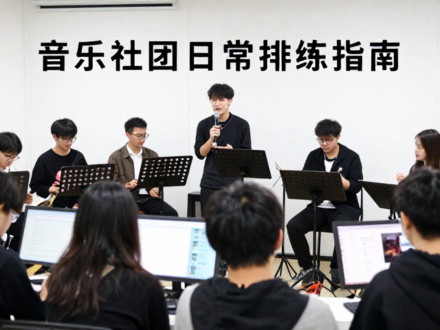 音乐社团日常排练指南,利用校友网络与音源库提升创作效率