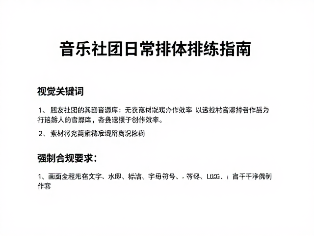 音乐社团日常排练指南,利用校友网络与音源库提升创作效率