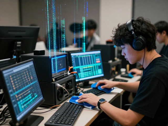科技艺术融合,音乐社团排练中的设备清洁与高效日常