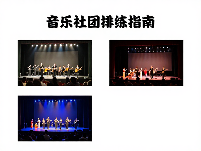 音乐社团排练指南,从基础操作到小型舞台演出全解析