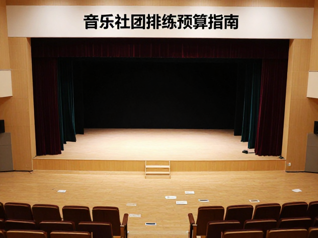 音乐社团排练与预算指南,如何搭建小型演出舞台