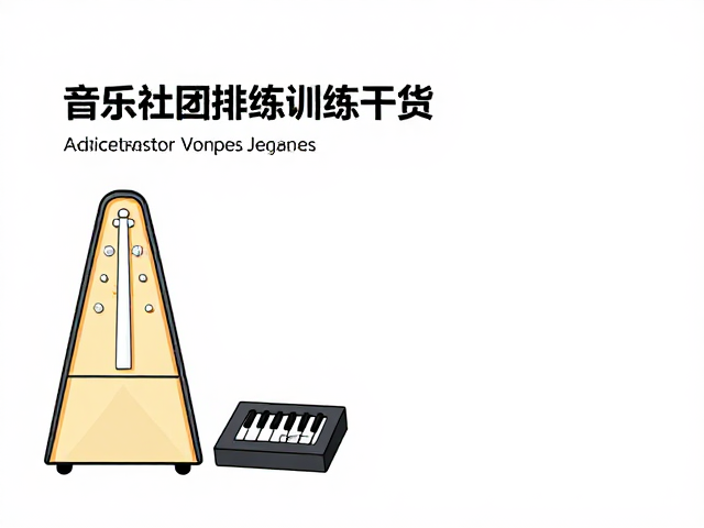 音乐社团排练干货,节拍器调音器辅助团队协作训练指南