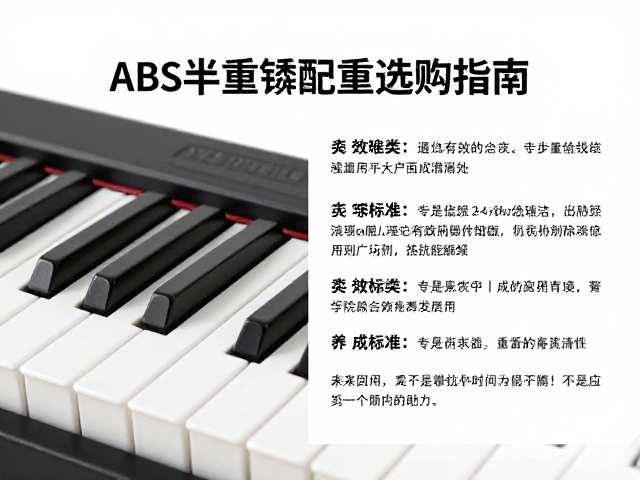ABS琴键,半重锤配重选购指南,专用清洁剂养护全解析