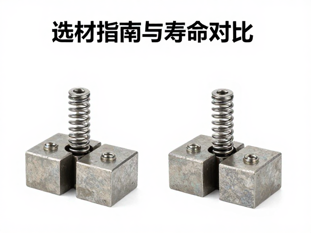 金属配重块复进弹簧材质耐久性解析,选材指南与寿命对比
