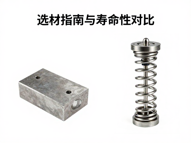 金属配重块复进弹簧材质耐久性解析,选材指南与寿命对比