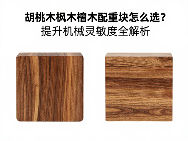 胡桃木枫木椴木配重块怎么选?提升机械灵敏度全解析