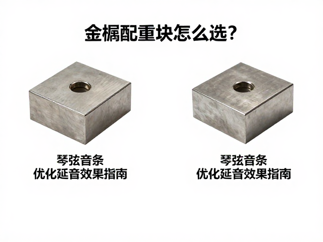 金属配重块怎么选?搭配琴弦音条优化延音效果指南