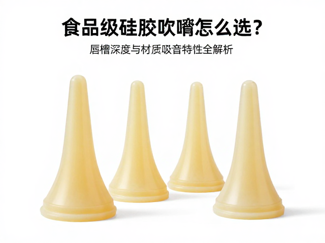 食品级硅胶吹嘴怎么选?唇槽深度与材质吸音特性全解析