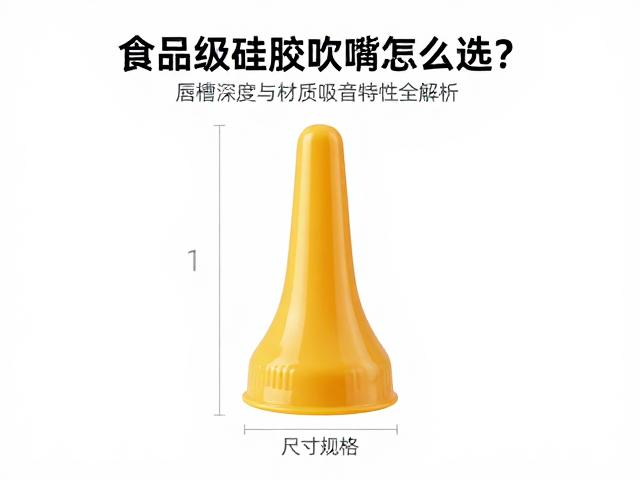 食品级硅胶吹嘴怎么选?唇槽深度与材质吸音特性全解析