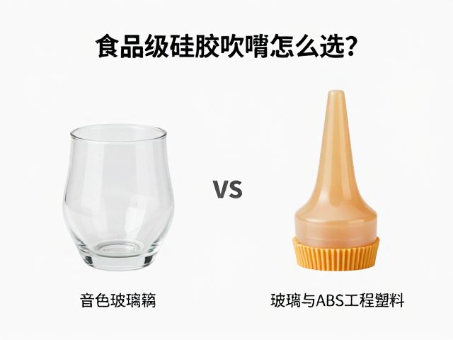 食品级硅胶吹嘴怎么选?对比玻璃与ABS工程塑料,音色、耐用与安全全解析
