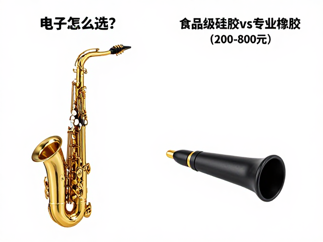 电子萨克斯吹嘴怎么选？食品级硅胶vs专业橡胶(200-800元)