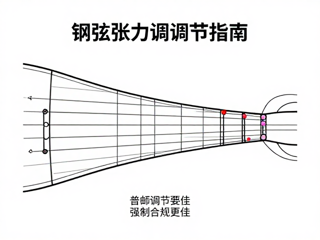 钢弦张力适中怎么调?弦距调节指南,告别打弦音准更佳