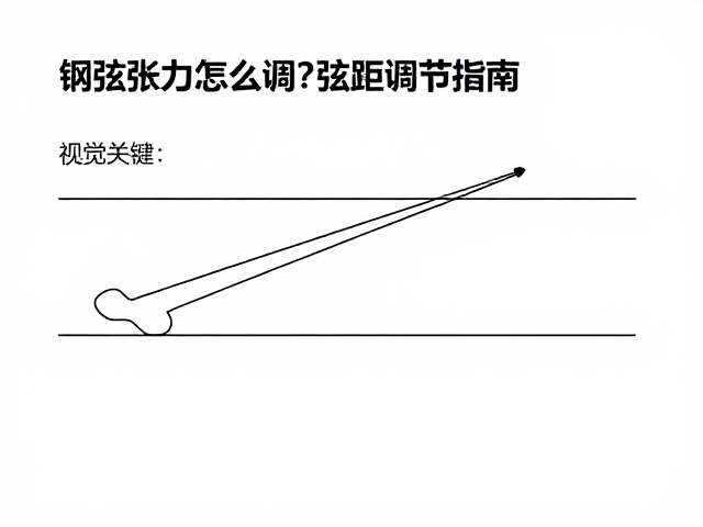 钢弦张力适中怎么调?弦距调节指南,告别打弦音准更佳