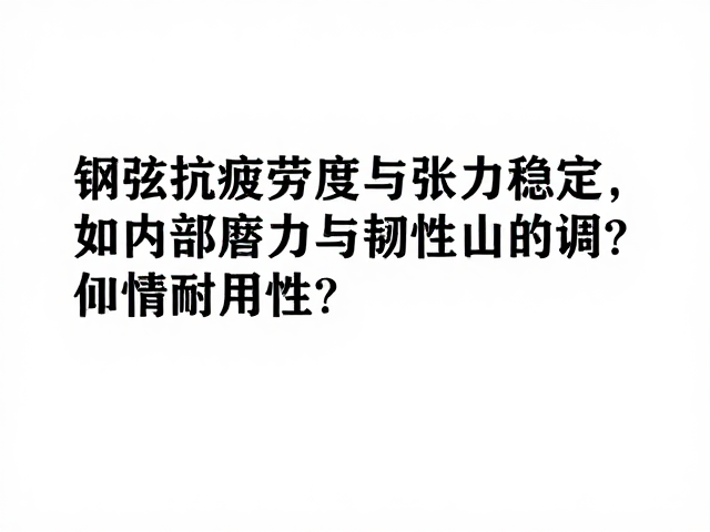 钢弦抗疲劳度与张力稳定,如何提升耐用性?