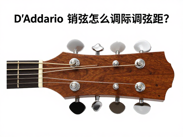 D'Addario钢弦怎么调弦距?保姆级教程解决打品杂音