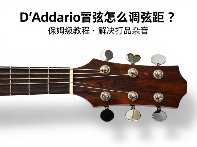 D'Addario钢弦怎么调弦距?保姆级教程解决打品杂音