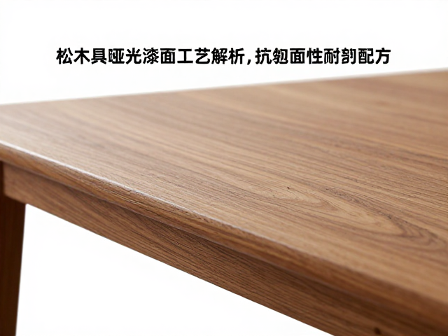 松木家具哑光漆面工艺解析,抗震动性强如何提升耐用度