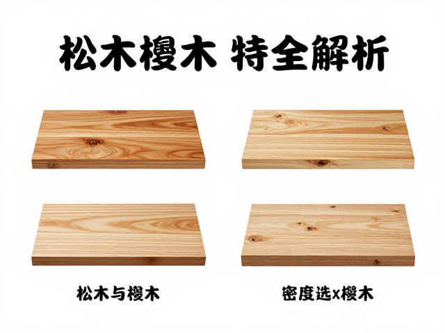 松木与椴木区别,密度适中怎么选?木材特性全解析