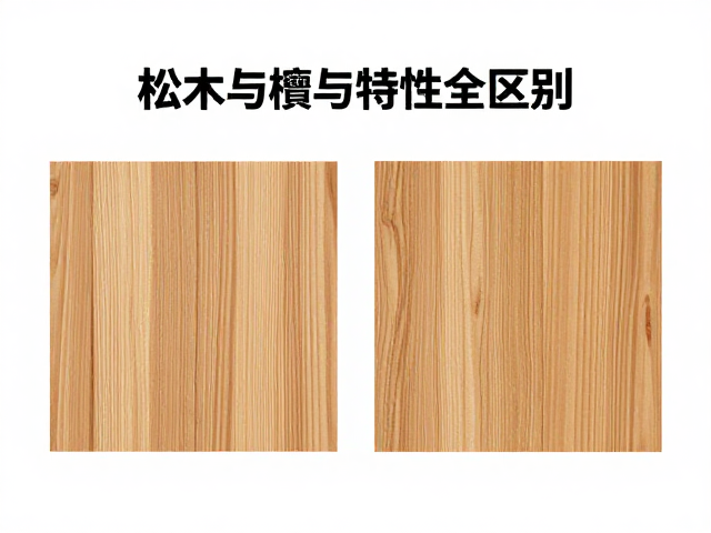 松木与椴木区别,密度适中怎么选?木材特性全解析