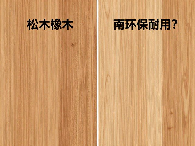 松木橡木南美木材对比,哪种更环保耐用?选购指南