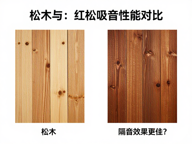 松木与红松吸音性能对比，哪种木材隔音效果更佳？
