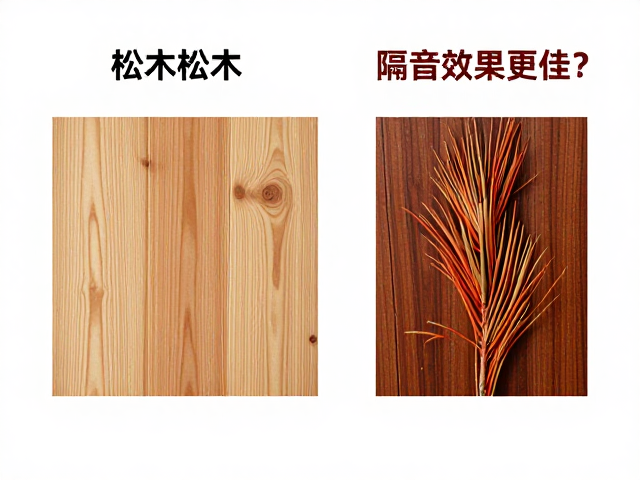松木与红松吸音性能对比，哪种木材隔音效果更佳？