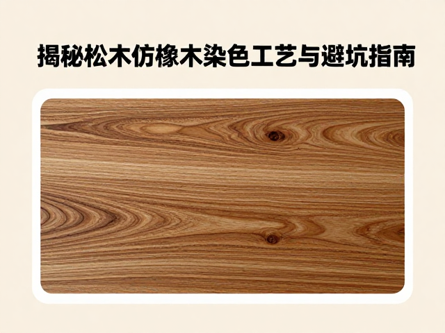 松木染色处理会像橡木吗?揭秘松木仿橡木染色工艺与避坑指南