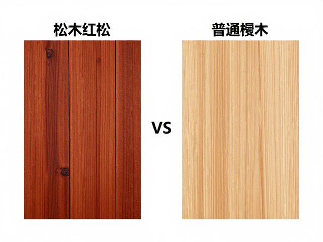 松木红松与普通椴木经济型怎么选？深度解析木材性价比与选购指南