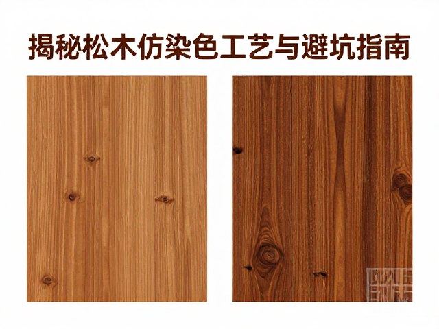 松木染色处理会像橡木吗?揭秘松木仿橡木染色工艺与避坑指南