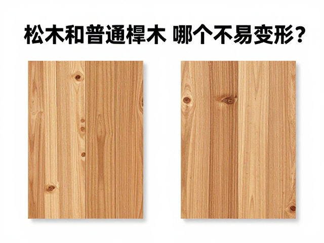 松木和普通椴木哪个不易变形?经济型实木选择指南