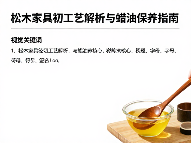 松木家具径切工艺解析与蜡油保养指南,延长使用寿命全攻略