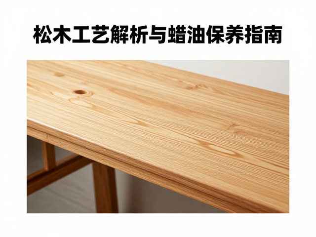 松木家具径切工艺解析与蜡油保养指南,延长使用寿命全攻略
