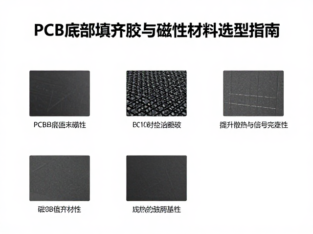 PCB底部填充胶与磁性材料选型指南,提升散热与信号完整性