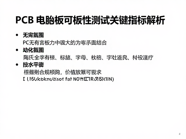 陶氏化学封装材料,PCB电路板可靠性测试关键指标解析