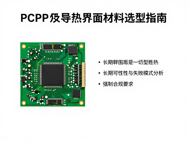 PCB电路板与集成电路芯片散热,导热界面材料选型指南