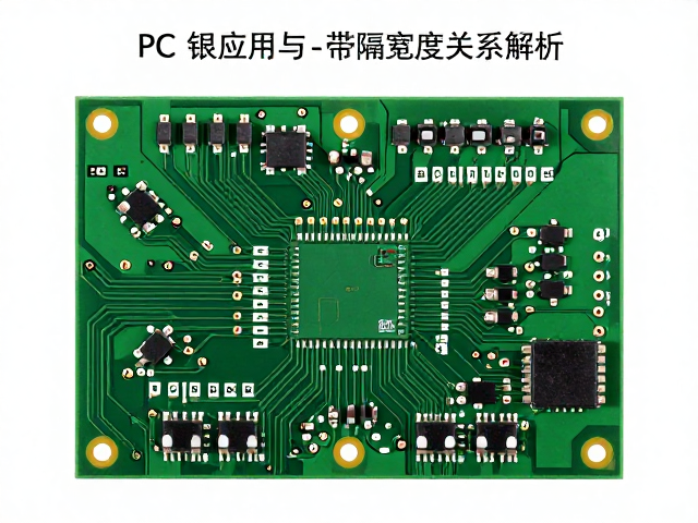 PCB电路板中银应用与带隙宽度关系解析