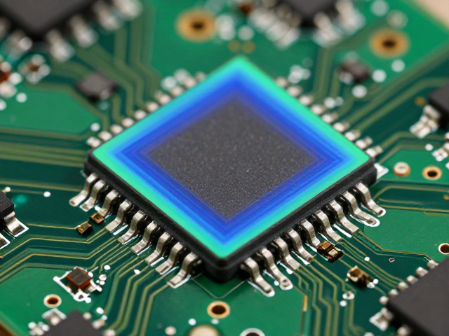 PCB电路板上的集成电路芯片，二氧化硅绝缘层的关键作用与散热优化