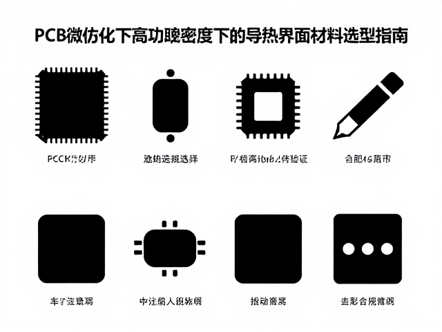 PCB微型化下高功率密度下的导热界面材料选型指南