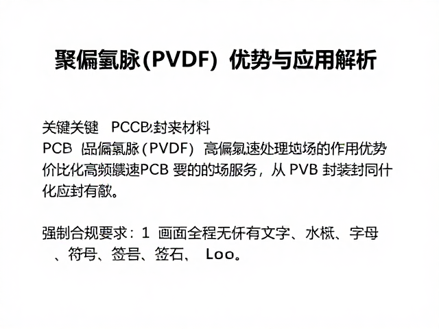 PCB封装材料,聚偏氟乙烯(PVDF)优势与应用解析
