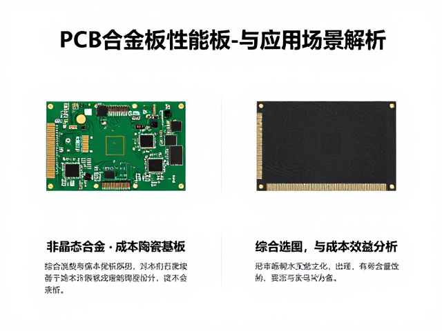 PCB电路板选型指南,非晶态合金与陶瓷基板性能对比与应用场景解析