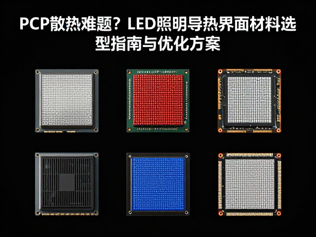 PCB散热难题?LED照明导热界面材料选型指南与优化方案