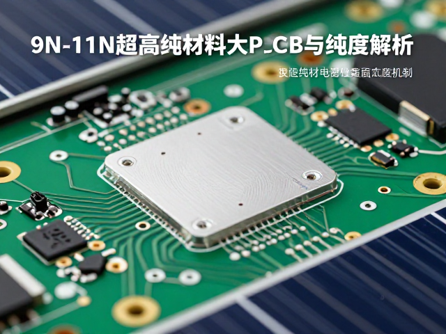 9N-11N超高纯材料在太阳能电池PCB电路板中的应用与纯度解析
