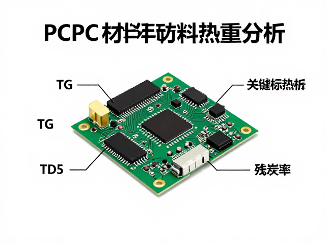 PCB电路板与半导体材料热重分析,解析材料耐热性关键指标
