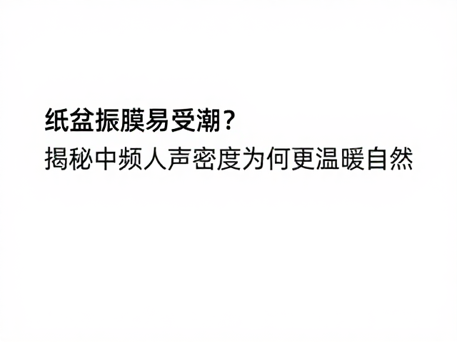 纸盆振膜易受潮?揭秘中频人声密度为何更温暖自然