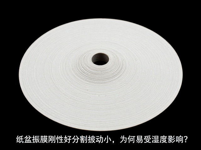 纸盆振膜刚性好分割振动小,为何易受湿度影响?