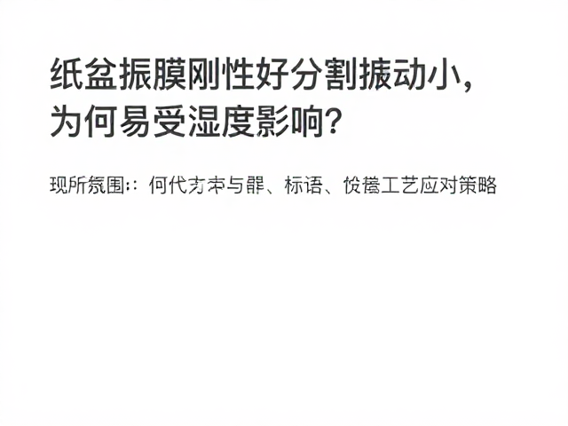 纸盆振膜刚性好分割振动小,为何易受湿度影响?