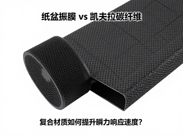 纸盆振膜vs凯夫拉碳纤维,复合材质如何提升瞬态响应速度?