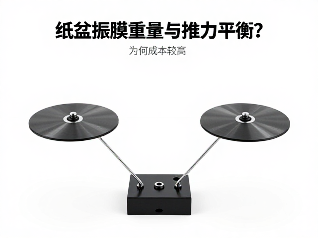 纸盆振膜重量与推力平衡,为何成本较高?