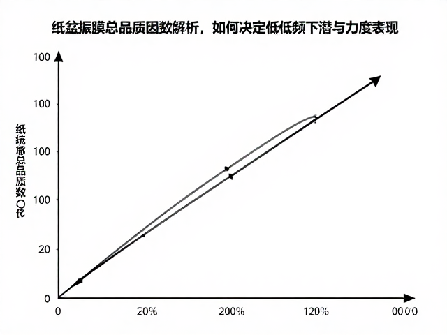 纸盆振膜总品质因数解析,如何决定低频下潜与力度表现